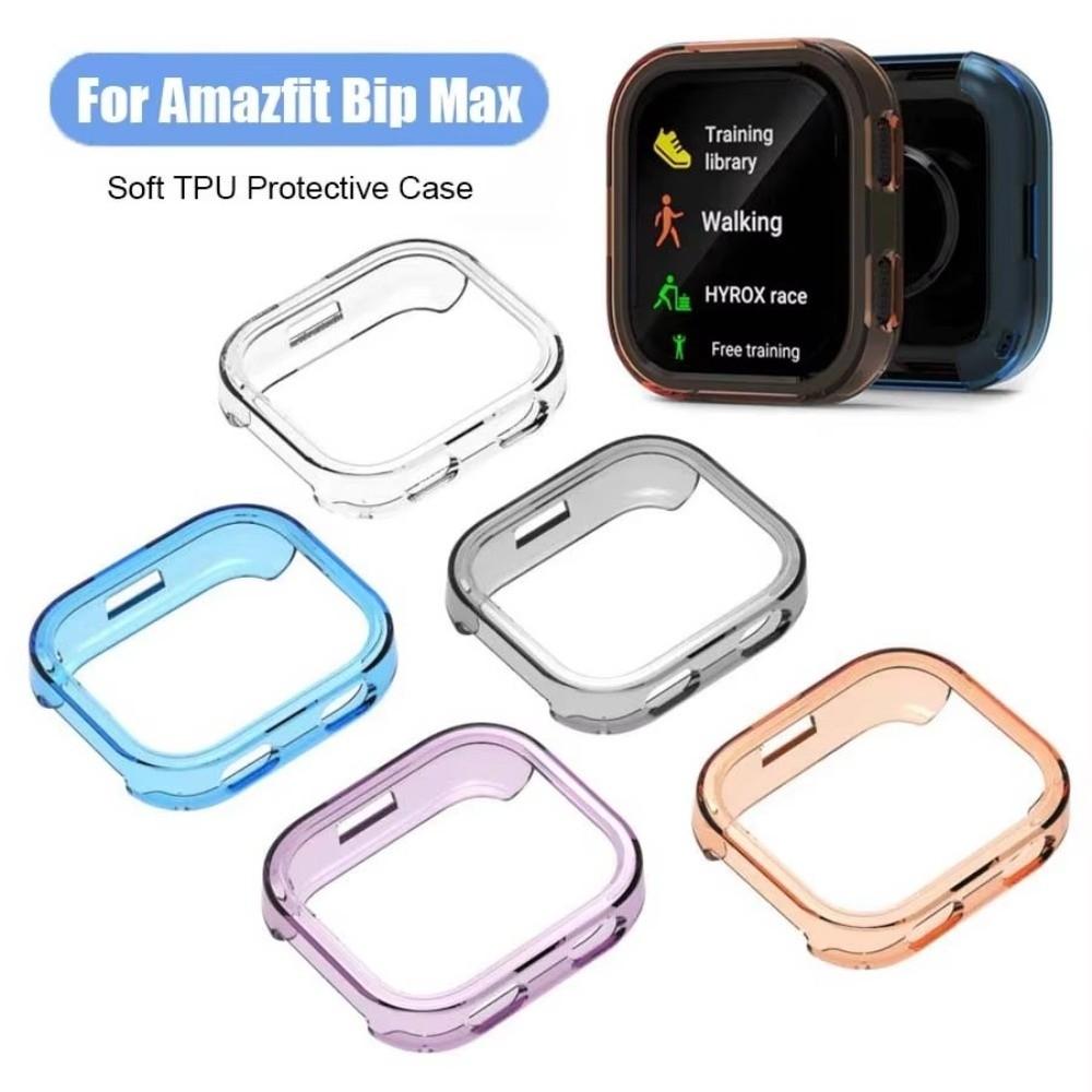 Kratzfeste Schutzhülle TPU Stoßfänger Rahmen für Amazfit Bip Max Smartwatch Zubehör