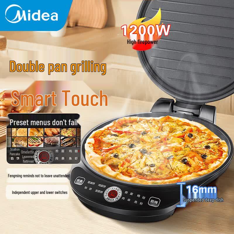 Midea 30cm Electric Pancake Griddle CN plug (adapter included)