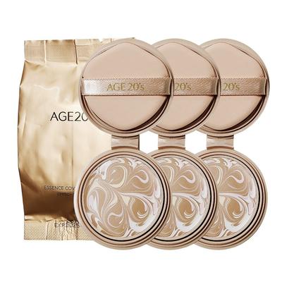 Age to Wenness Essence Cover Pact Aurora Gold Edition Ricarica, HG No. 21, 3 pz.