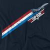 Top Gun Unisex Adult Stripes T-Shirt