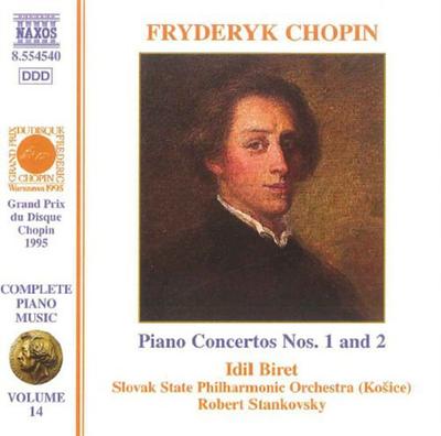 CD IDIL BIRET - Chopin: Kompletní klavírní hudba 14  8554540 Naxos 1999 Švédsko Klasická Použitá