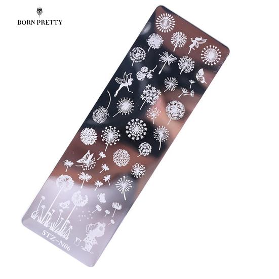 Double-Sided Head Stamper Nails Ornaments Polishing Painting Drawing Manicure Nail Art Pen Tool