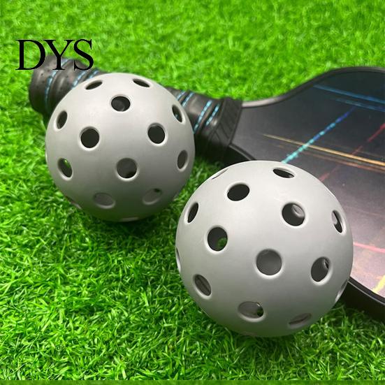 Smooth Flight Pickleball 3Pcs 40-Holes High Bounce Visibility PE Indoor Outdoor Practice Tournament Training Ball Accessories Durable