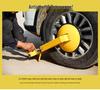 Enhanced Anti-Tamper Car Tire Lock with Suction Cup Mechanism