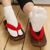 Mid-calf Toe Separator Socks Japanese Style Split Toe Sock Fashion Short Tube Socks  Flip Flops