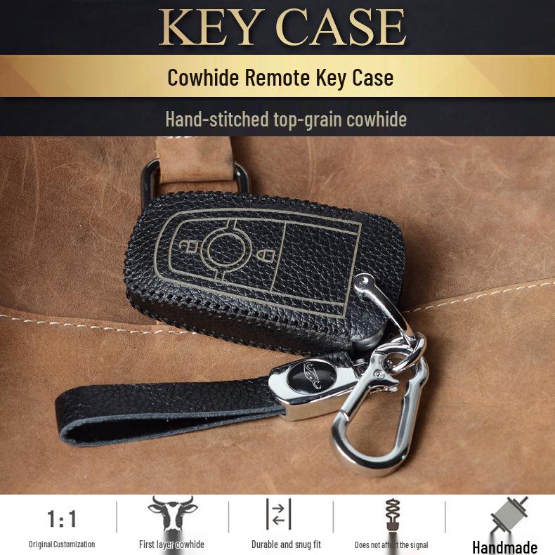 Ford Key Case: Compatible with Mondeo, Focus, Edge, Explorer, Taurus, and F150 Models