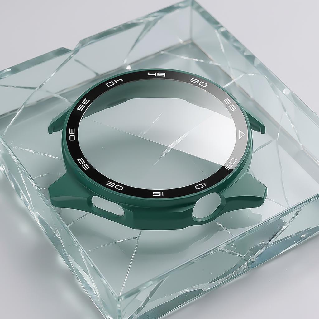 Tempered Glass Film+Hard PC Watch Case For Huawei Watch GT6Pro 46mm/GT6 46mm Screen Glass Anti-scratch Protective Shell Scale