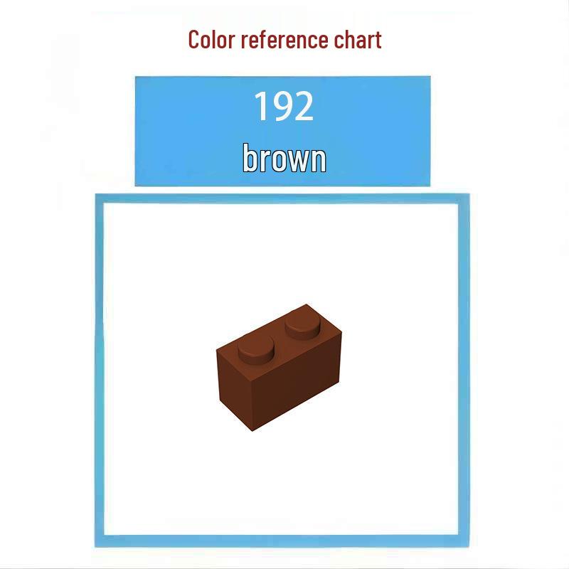 MOC 42023 50g Small Particle Spare Parts for Building Blocks - 6x1 Slope/Inset Slope Brick Standard