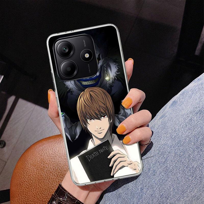 N-Note D-Death Anime Ryuk Phone Case For Xiaomi Redmi Note 15 14 13 12S 12 11 Pro Plus 14S 11S 11E 10 10S 11T 5G Personalized Co