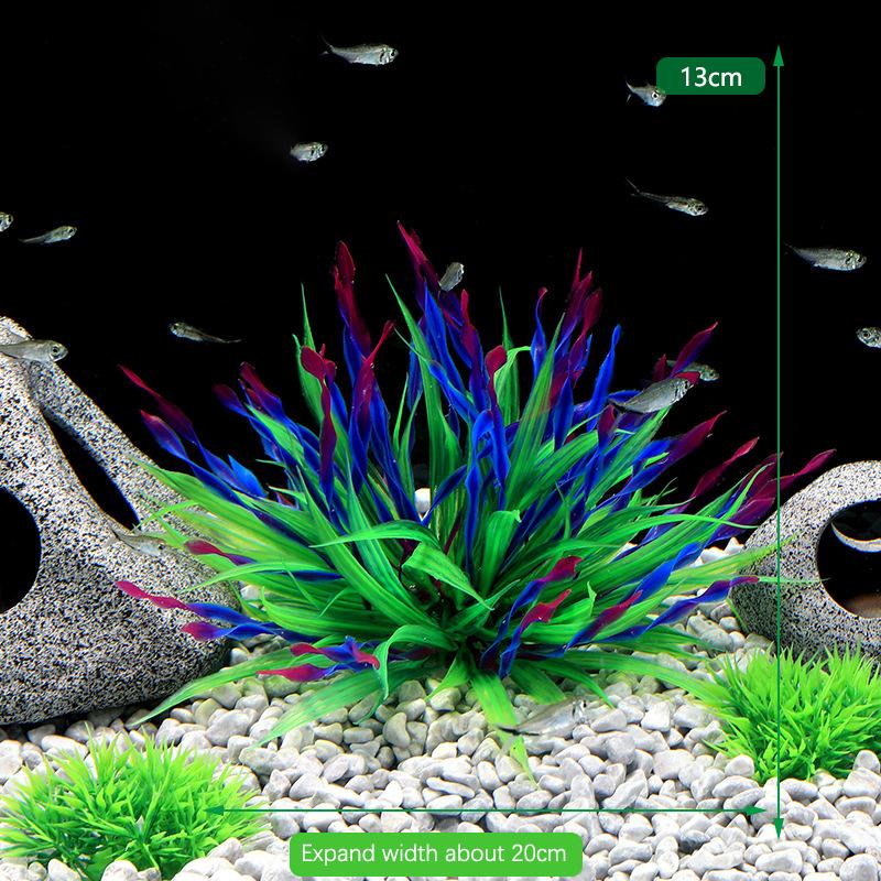 Fluorescent Aquarium Decor Fish Tank Landscaping Coral Simulation Coral Ornaments Small Underwater World Landscape Decor