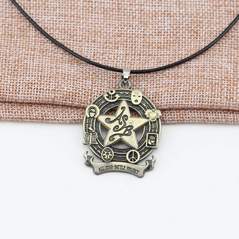 Anime Jojos Bizarné dobrodružné náhrdelníky Cosplay Higashikata Josuke Kujo Jotaro Killer Queen Arrow Náhrdelník Šperky Darček
