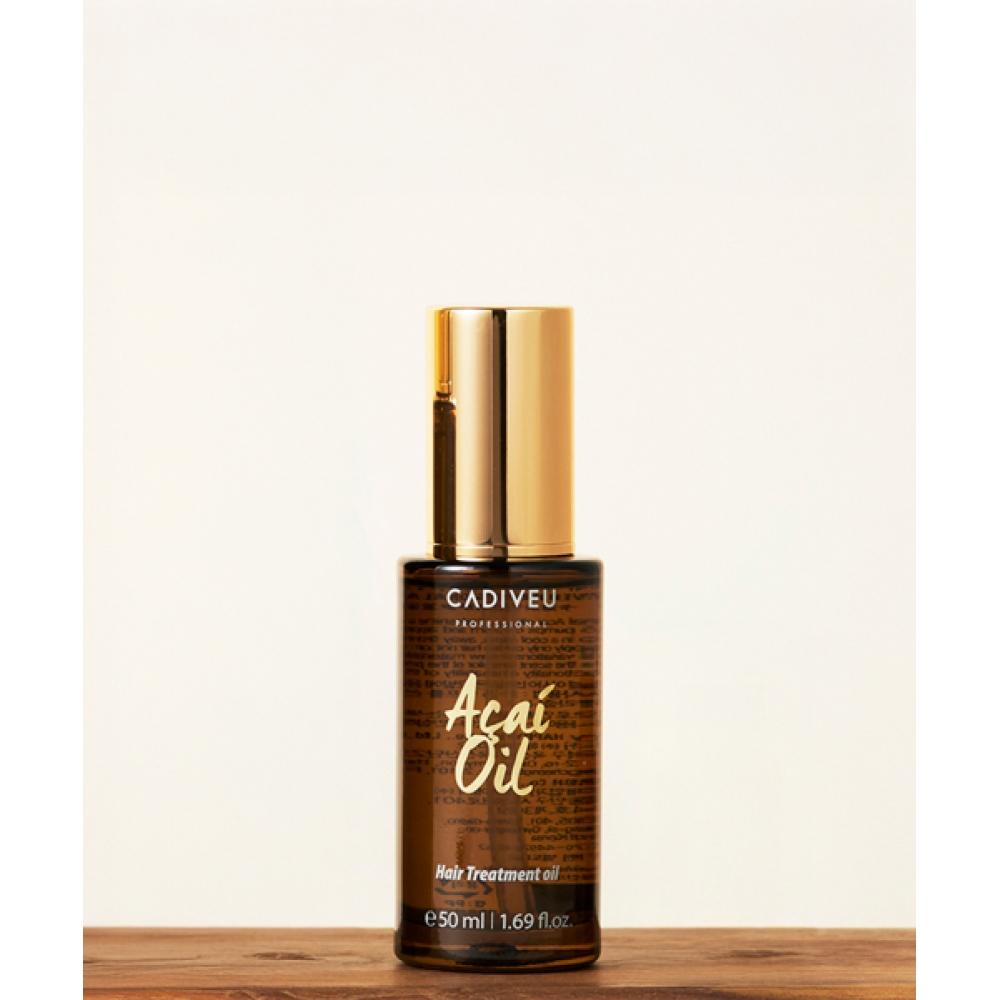 Set Cadiveu Cura Capelli Setosi Olio di Açaí 70ml + Siero Lisciante Graduale 200ml