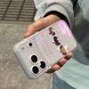 Korean-Style Puppy Head Transparent Phone Case for Apple 17/16/15/14