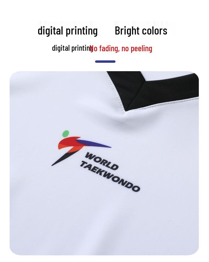 Customizable Martial Arts Uniform: Competition & Training Compatible with Dojo Logos