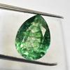 High Quality Loose Gemstone 9.45 CT Natural Green Emerald Certified Pear Shape