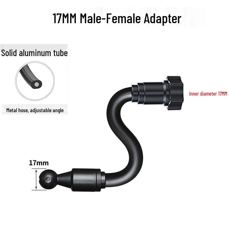 Bendable 17mm Universal Ball Head Car Phone Holder with Flexible Arm 999051194754
