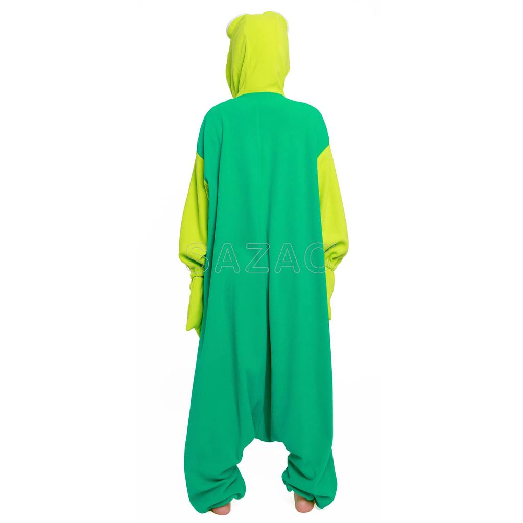 SAZAC Character Fleece Kigurumi One Size Fits Most Sanrio Kerokero Keroppi