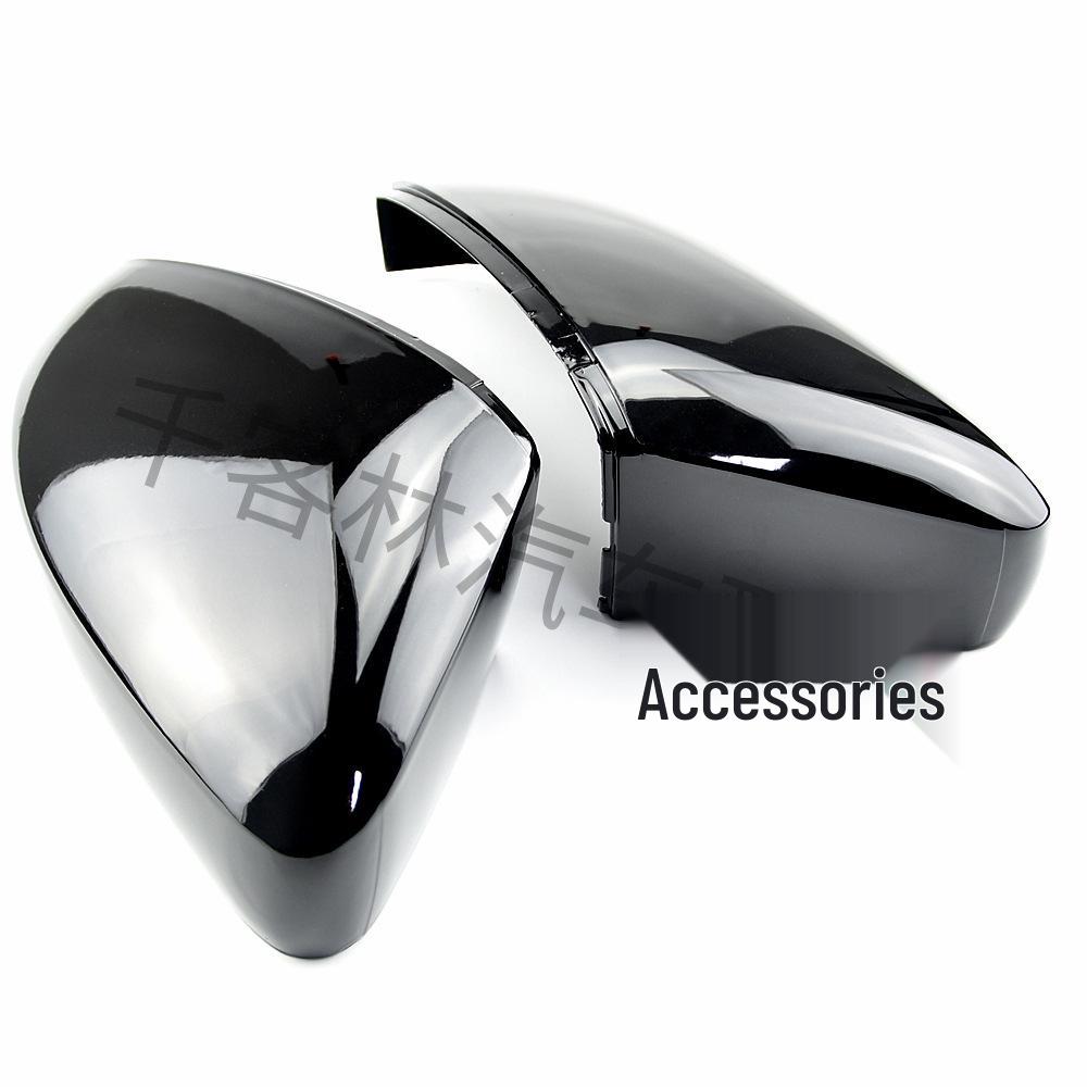 Gloss Black Rearview Mirror Cover for Volkswagen POLO MK5 (6R/6C)