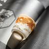 Wang Wenke Master's Dragon Mutton-fat Jade Porcelain Teacup