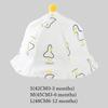 Cotton Fisherman Cap Breathable Newborn Cap Casual Anti-droplet Protective Hat