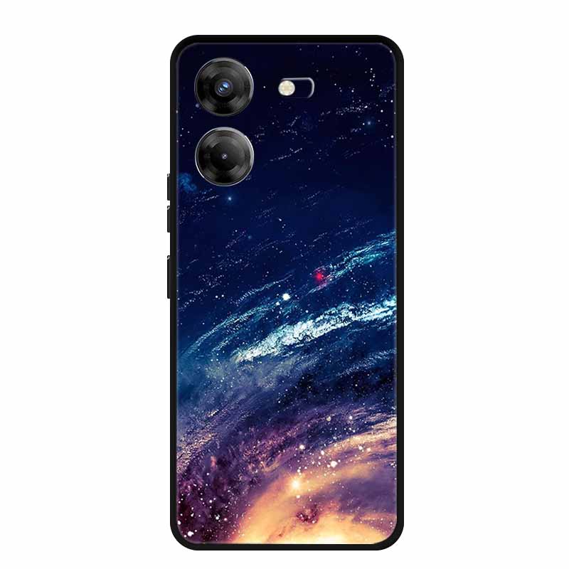 For Tecno Pova 5 Phone Case 6.78" Coque Black Bumper Silicone Soft Back Cover Case For Tecno Pova 5 Case Pova5 Funda Para Capa