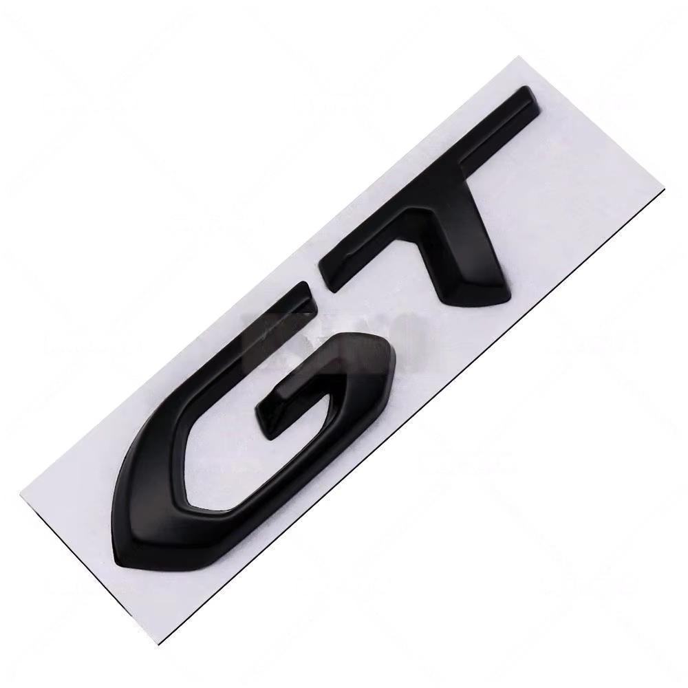 3D Metall GT Abzeichen Aufkleber Seitenkotflügel Kofferraum Heck Emblem Aufkleber
