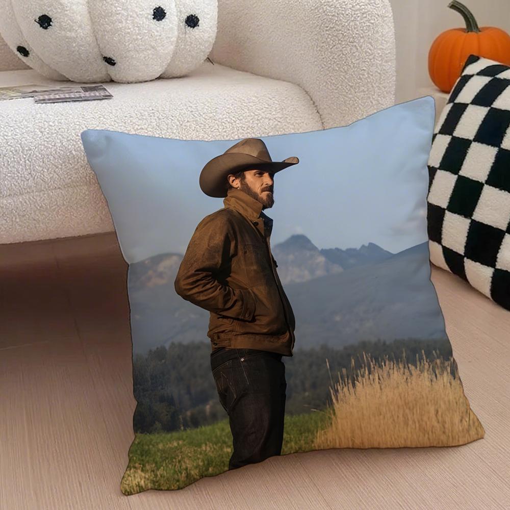 LLee Dutton Cushion Cover Linen Pillow Case Soft Breathable Protective Couch Room Decoration