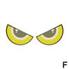 Devil Eyes Car Motorcycle Stickers Safety Warning Mark Sticker Rear Decoration Bright Bike Window High Auto Motorc V8M6