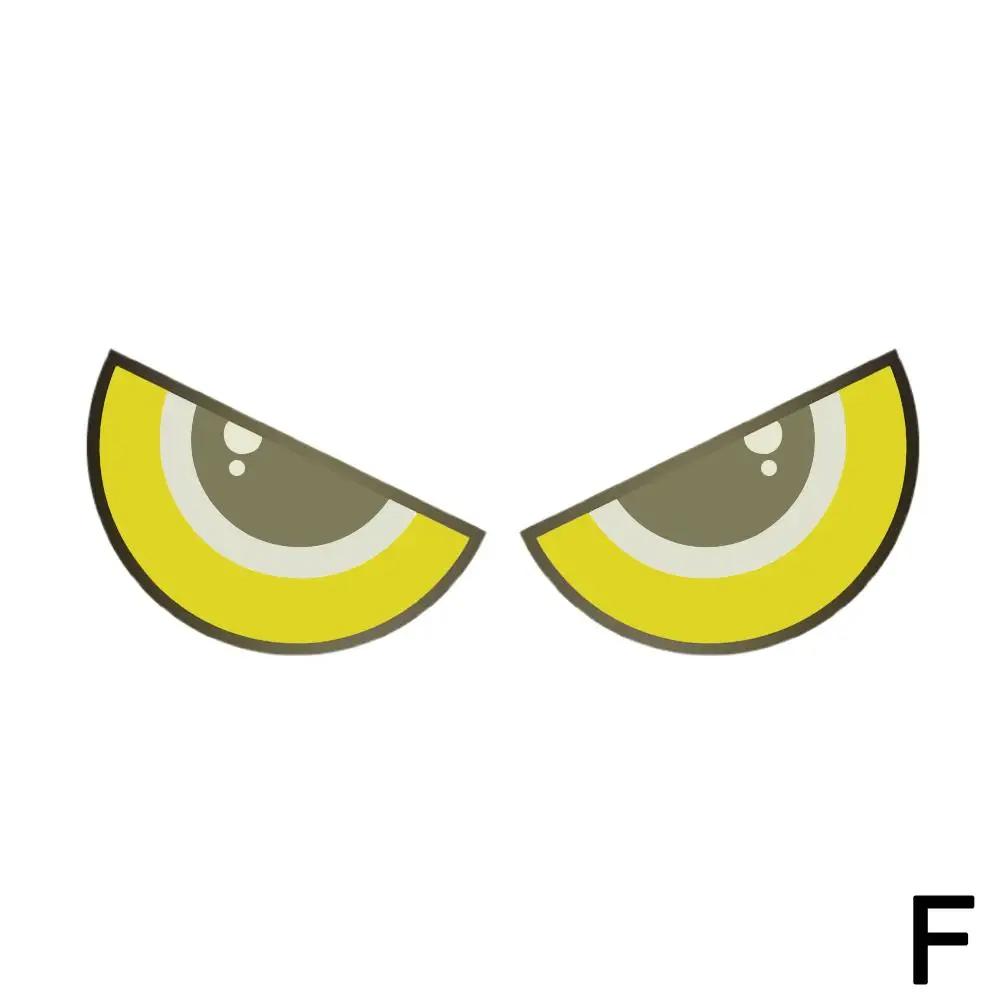 Devil Eyes Car Motorcycle Stickers Safety Warning Mark Sticker Rear Decoration Bright Bike Window High Auto Motorc V8M6