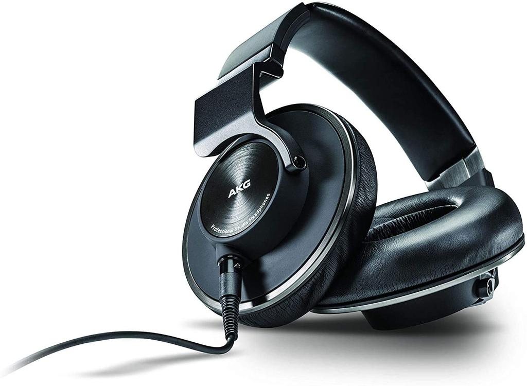 AKG K553 MKII-Y3 Professional Closed-Back Studio Headphones, Officially Imported by Hibino, with a 3-Year Warranty