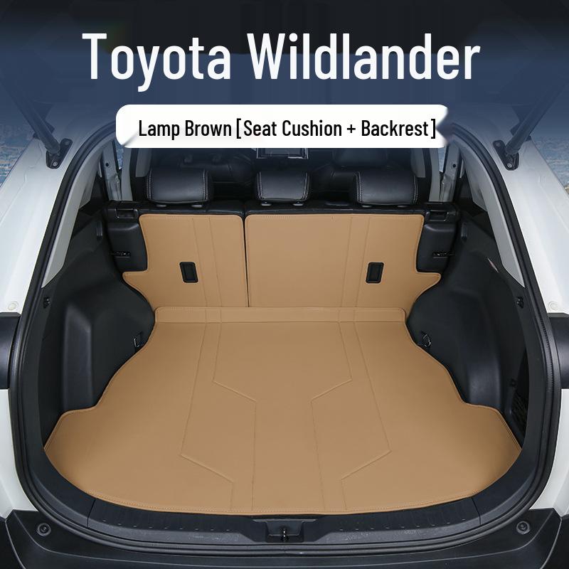 Full Coverage Trunk Mat Set for Toyota RAV4: Complete Interior Decoration for Tail Box