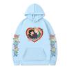 Heartstopper Hoodie Sweatshirt für Damen Herren Nick und Charlie Hoodie Sweatshirt Cool Unisex Kapuzenpullover