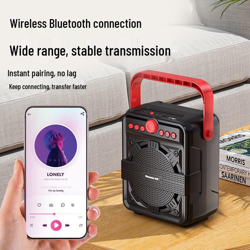 Newman K508 Portable Bluetooth Speaker CN plug (adapter included)