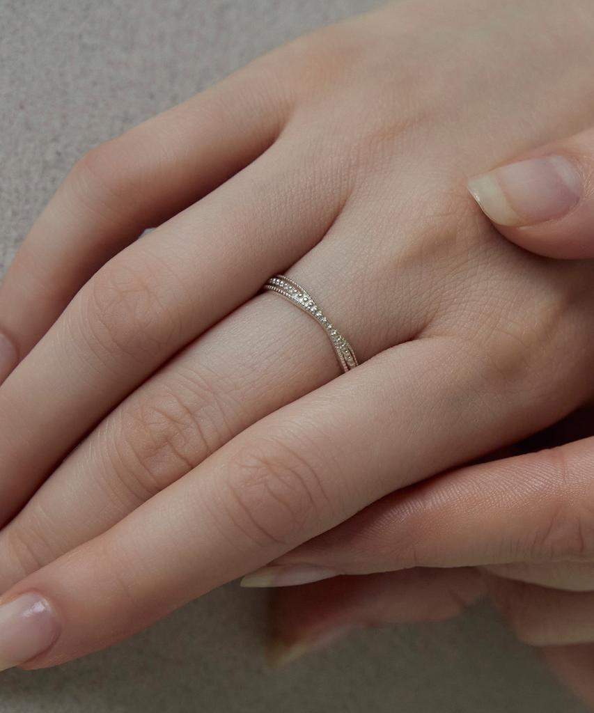 Dmoment Leanna Silver Ring (925 Silver)