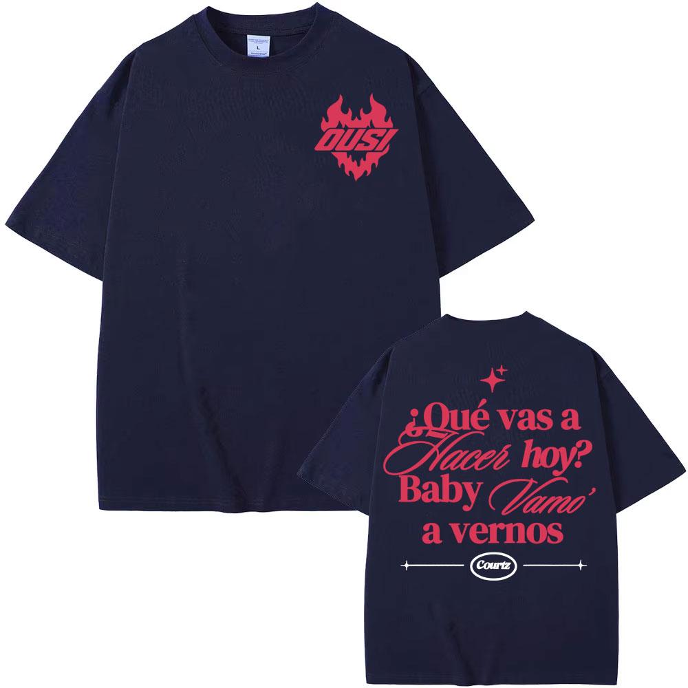 Omar Courtz Primera Musa Album Printed Tee Shirt Men Women Harajuku Hip Hop Fashion T Shirt Cotton 100% Casual Oversized T-shirt