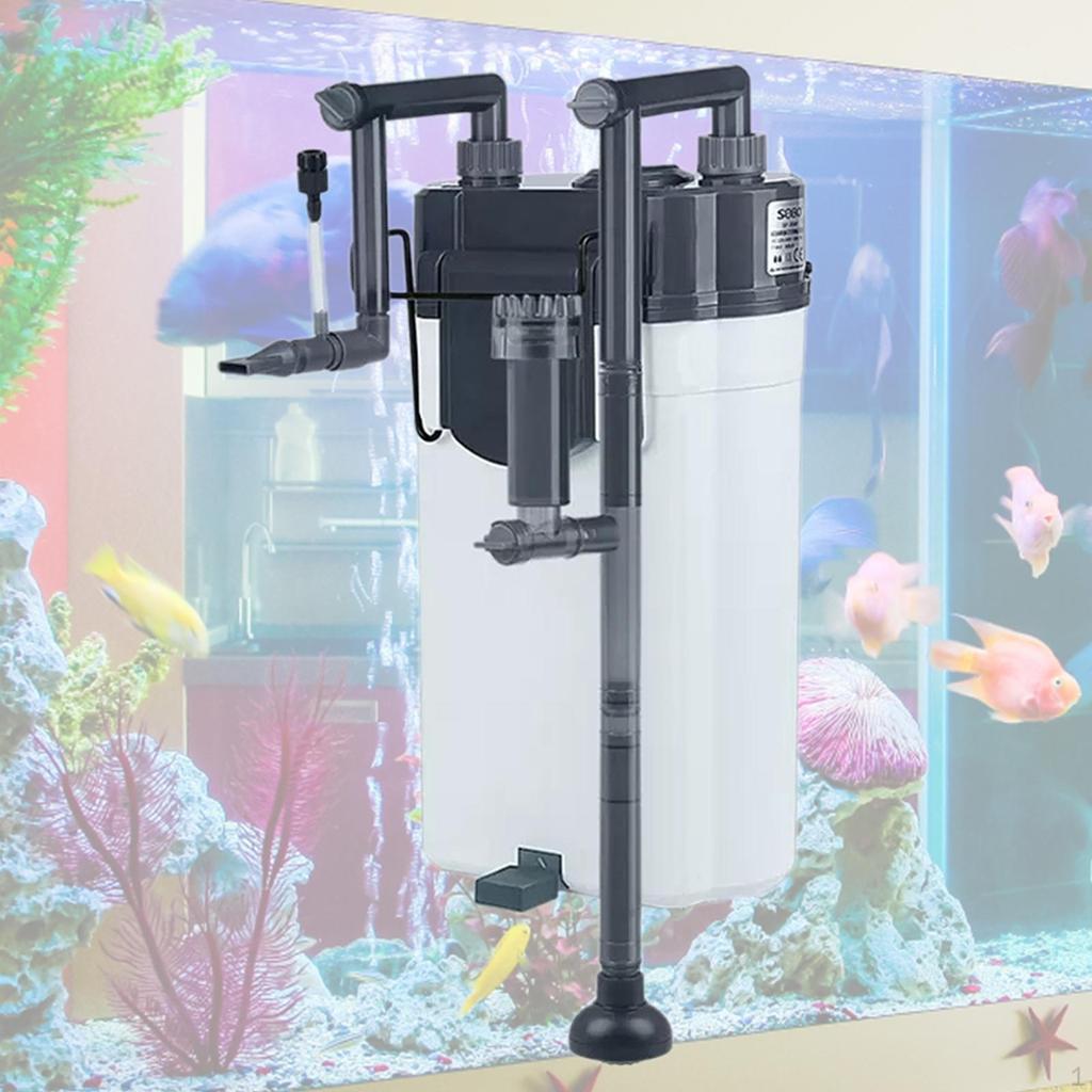 Aquarium Filter Betta Accessories Low Noise Clear Air Supply Submersible Internal