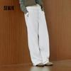 Semir Women's Heating Antibacterial Fleece Wide-Leg Casual Pants