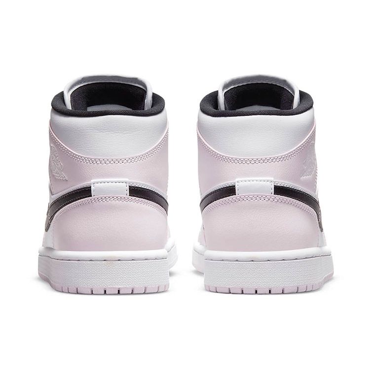 Air Jordan 1 Mid Barely Rose Women Sneakers Pink White Black BQ6472-500