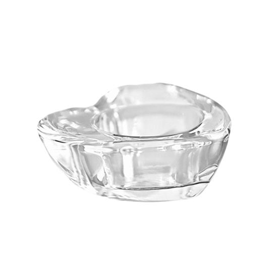 Bedroom Candle Holder Glass Flower Tealight Holder, Plum Blossom Heat Resistant for Home Party Decor, Wedding Table Centerpiece Ambient Light