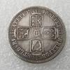 Antique Brass Coin Replica With Silver Plating For Vintage Collectors And Home Decor