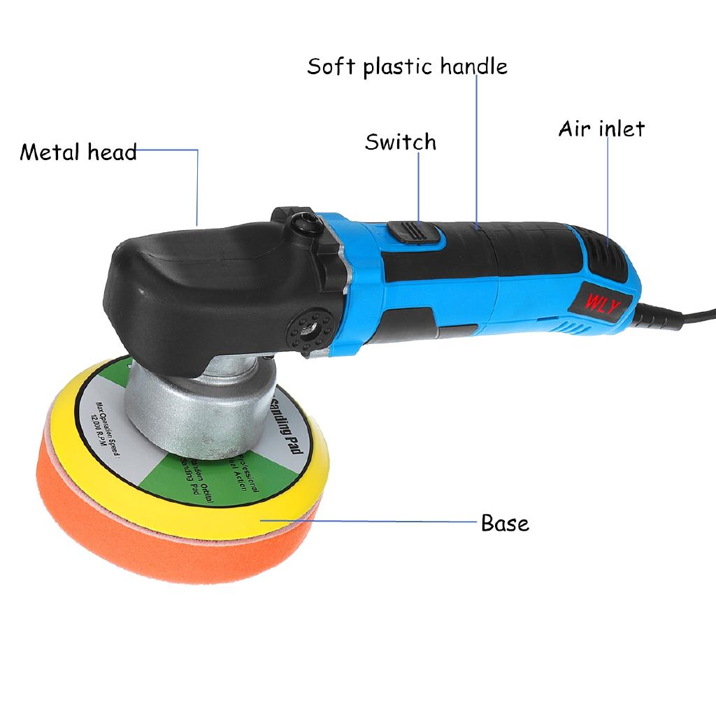680W Electric Cars Polisher Waxing Machine Car Polishing Machine Automobile Furniture Polishing Tools Car Waxer Sander Buffer