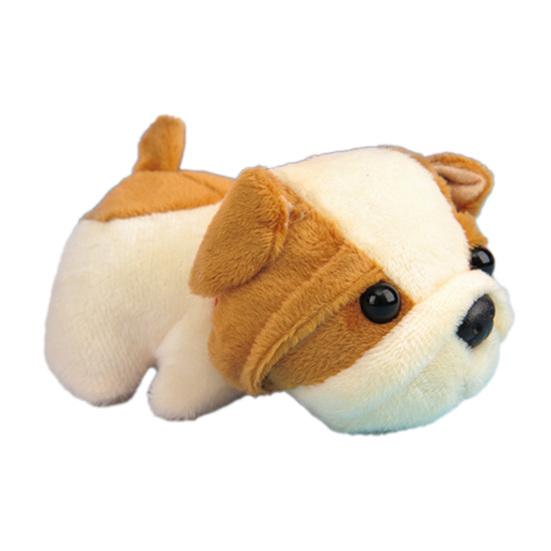 Shar Pei Keychain Fluffy Vivid Appearance Decoration Pendant Accessories Dog Keyring for Bag