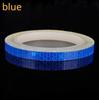 1cm*8m Samolepky na kolo Reflexní páska Fluorescenční MTB kolo Cyklistické proužky Pásky pro cyklistickou helmu Motocykl Skútr