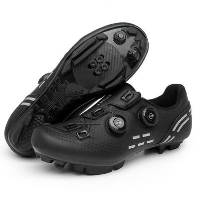 [MORYTRADE] MTB-Fahrradschuhe, Klick-Fahrradschuhe, SPD, 26,5 cm, Schwarz