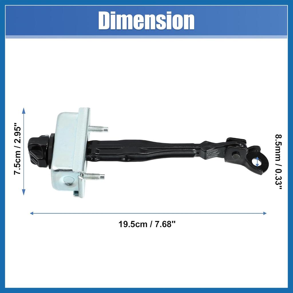 Front Door Check Stop Strap Door Check Assembly 13363546 for Buick Verano Front Left Door Check Arm Assembly LH RH Door Check Strap Stopper Door