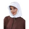 Premium Full Coverage Bonnet Hijab Double Layer Ready To Wear Muslim Turban Cap Women's Head Hood Fashion Solid Color