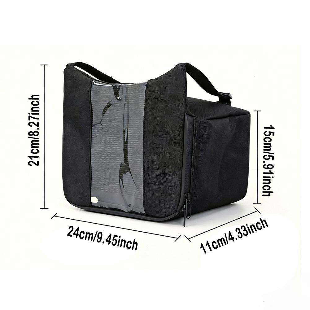 Front Motorcycle Bag Touch Screen Waterproof Cycling Navigation Handlebar Storage Waist Bag Handlebar Bag Portable For Vespa Hik