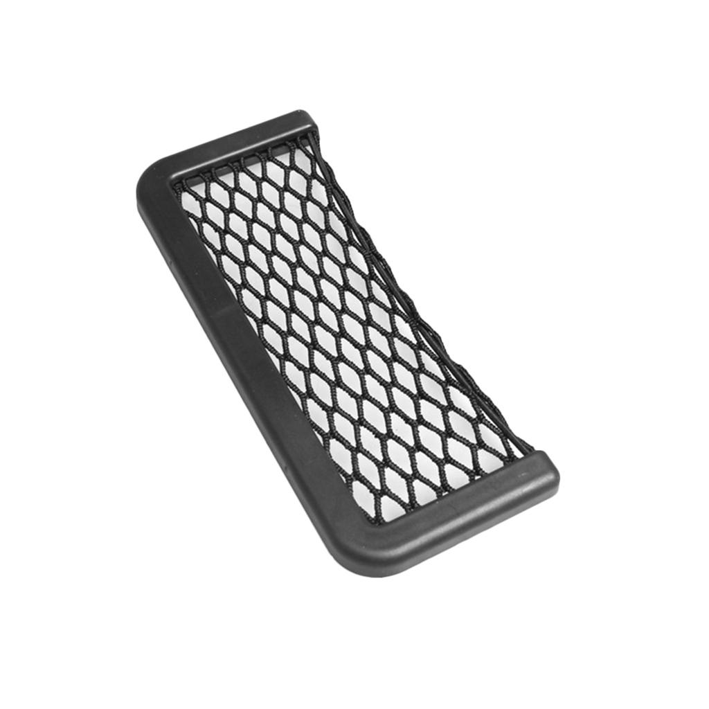 Car Net   Storage Bag Seat Side Back Storage Net Bag Phone Holder     1pcs