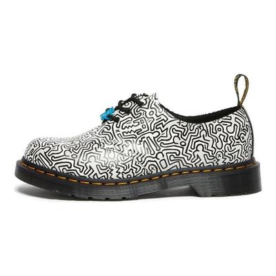 Keith Haring x 1461 Tênis Unissex Estampa All Over Branco Preto 26833009