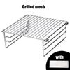 MINI siatka do grillowania ze stali nierdzewnej na zewnątrz stojak z siatki do grillowania